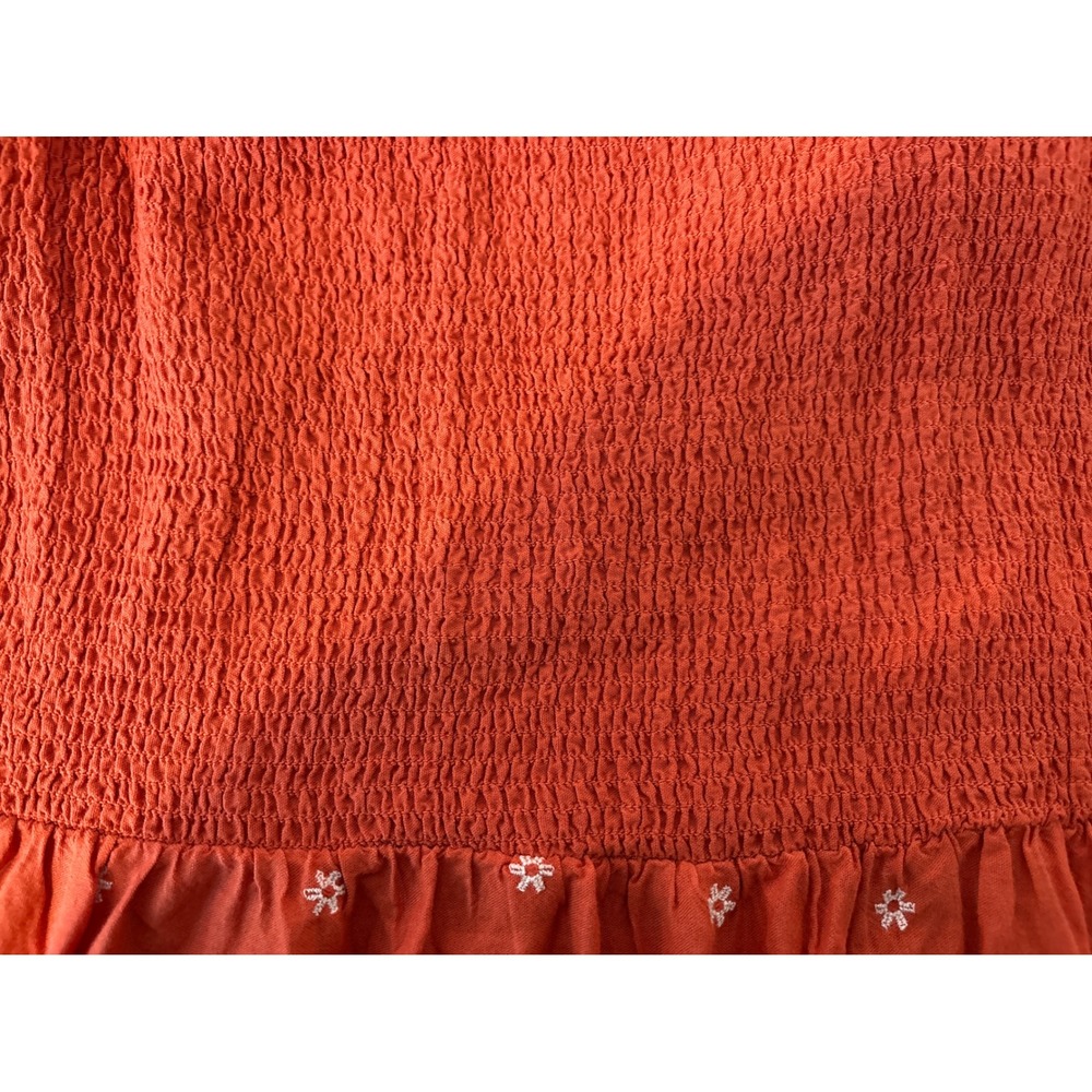 Women's Red Ruffle Tiered Sundress - Picture 9 of 9